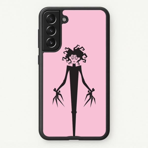 Cartoon - Scissorhands  - Edward Scissorhands Phone Case for Galaxy S21 Plus