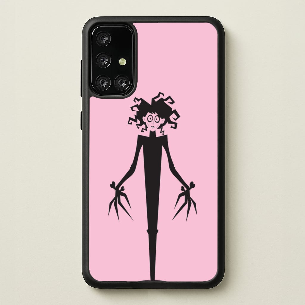 Cartoon - Scissorhands  - Edward Scissorhands Phone Case for Galaxy A71