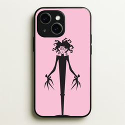 Cartoon - Scissorhands  - Edward Scissorhands Phone Case for iPhone 15