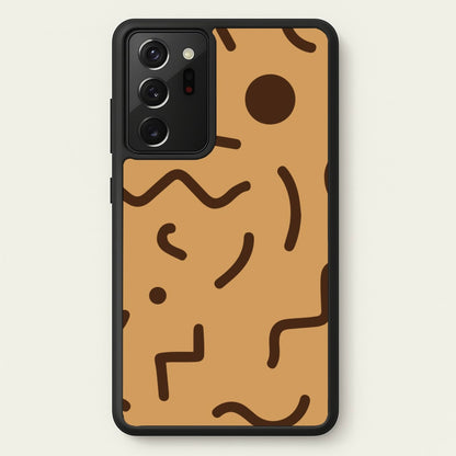 Nude Abstract Pattern - Eighties  - Eighties Phone Case for Galaxy Note 20 Ultra