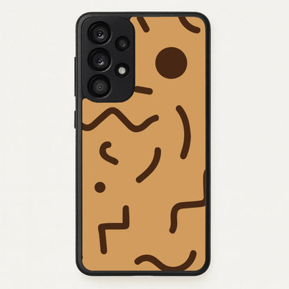 Nude Abstract Pattern - Eighties  - Eighties Phone Case for Galaxy A53