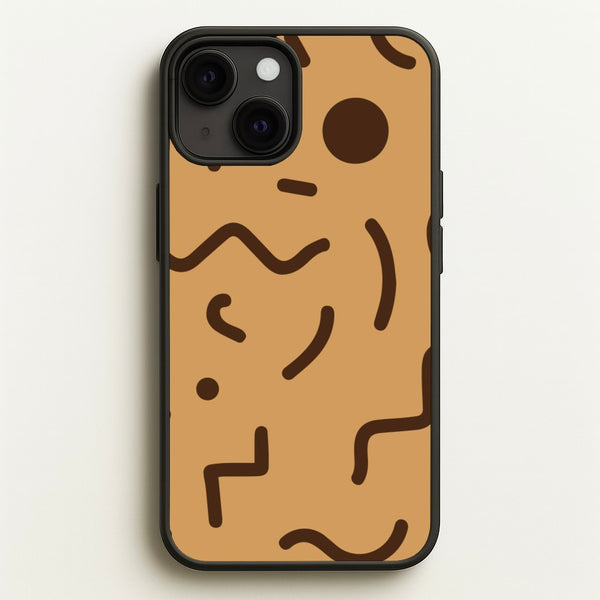 Nude Abstract Pattern - Eighties  - Eighties Phone Case for iPhone 13 Mini