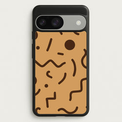 Nude Abstract Pattern - Eighties  - Eighties Phone Case for Google Pixel 9 / 9 Pro
