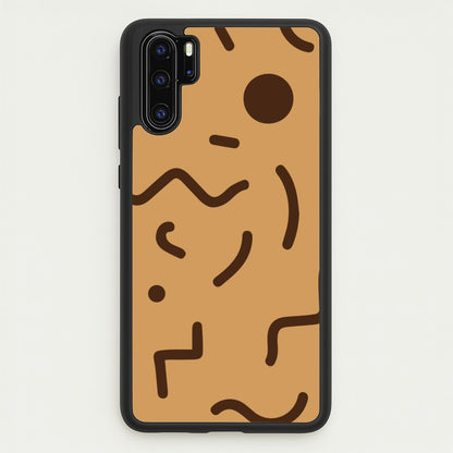 Nude Abstract Pattern - Eighties  - Eighties Phone Case for Huawei P30 Pro