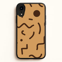 Nude Abstract Pattern - Eighties  - Eighties Phone Case for iPhone XR
