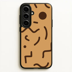 Nude Abstract Pattern - Eighties  - Eighties Phone Case for Galaxy A56