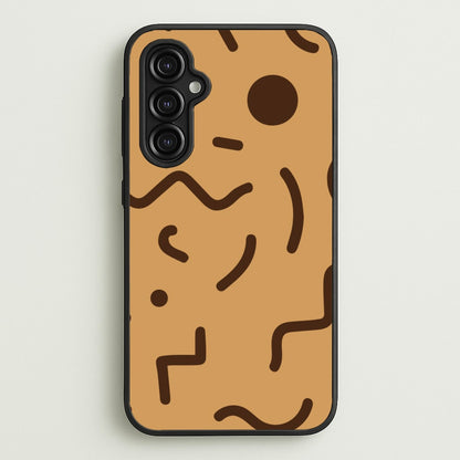 Nude Abstract Pattern - Eighties  - Eighties Phone Case for Galaxy A14