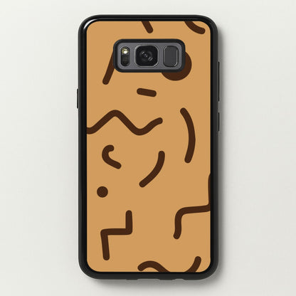 Nude Abstract Pattern - Eighties  - Eighties Phone Case for Galaxy S8 Plus