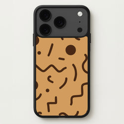 Nude Abstract Pattern - Eighties Phone Case for iPhone 17 Pro