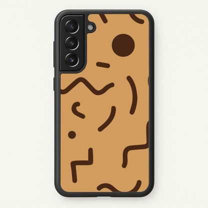 Nude Abstract Pattern - Eighties  - Eighties Phone Case for Galaxy S22 Plus