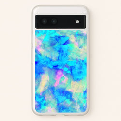 Electric Blue  -  Phone Case for Google Pixel 6a
