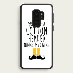 Cotton Headed Ninny Muggins - Buddy The Elf  - Christmas Phone Case for Galaxy S9 Plus