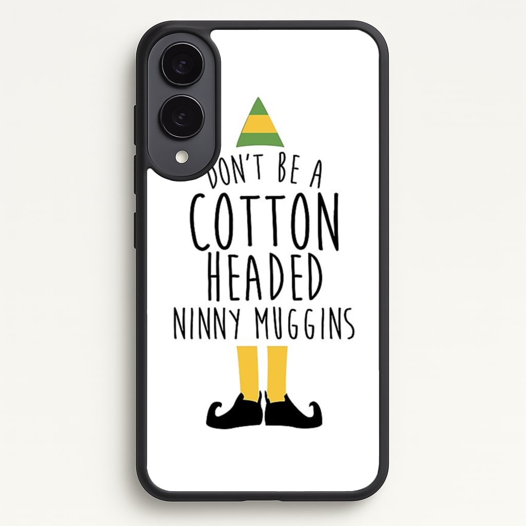 Cotton Headed Ninny Muggins - Buddy The Elf  - Christmas Phone Case for Galaxy S25 Edge