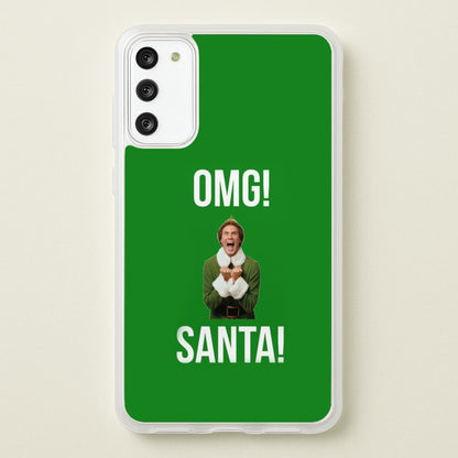 OMG SANTA! - Elf  - Christmas Phone Case for Galaxy S20
