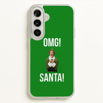OMG SANTA! - Elf  - Christmas Phone Case for Galaxy A56