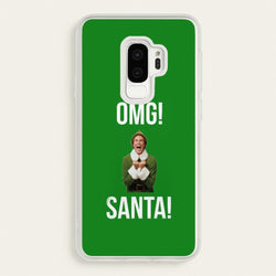 OMG SANTA! - Elf  - Christmas Phone Case for Galaxy S9 Plus