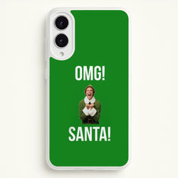 OMG SANTA! - Elf  - Christmas Phone Case for Galaxy S25 Edge