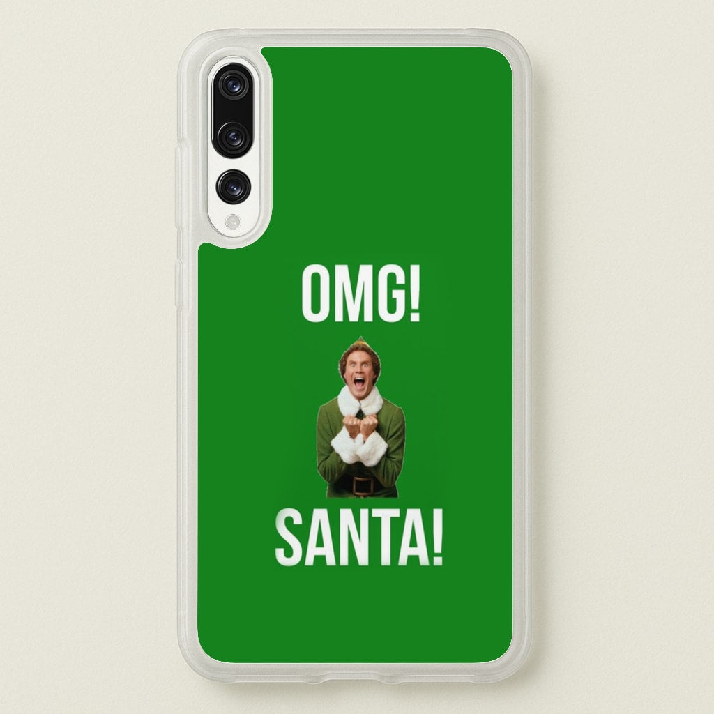 OMG SANTA! - Elf  - Christmas Phone Case for Huawei P20 Pro