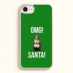 OMG SANTA! - Elf  - Christmas Phone Case for iPhone 6 Plus / 7 Plus / 8 Plus