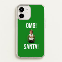 OMG SANTA! - Elf  - Christmas Phone Case for iPhone 12 / 12 Pro
