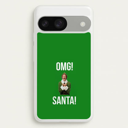 OMG SANTA! - Elf  - Christmas Phone Case for Google Pixel 9 / 9 Pro
