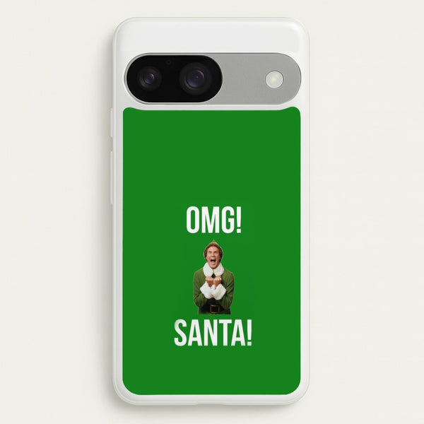 OMG SANTA! - Elf  - Christmas Phone Case for Google Pixel 9 / 9 Pro