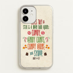 The Four Main Food Groups - Elf  - Christmas Phone Case for iPhone 12 / 12 Pro