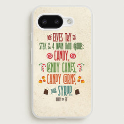 The Four Main Food Groups - Elf  - Christmas Phone Case for Google Pixel 9a