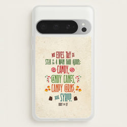 The Four Main Food Groups - Elf  - Christmas Phone Case for Google Pixel 9 Pro XL