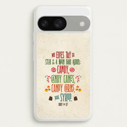 The Four Main Food Groups - Elf  - Christmas Phone Case for Google Pixel 9 / 9 Pro