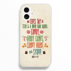 The Four Main Food Groups - Elf Phone Case