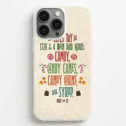 The Four Main Food Groups - Elf  - Christmas Phone Case for iPhone 13 Pro Max