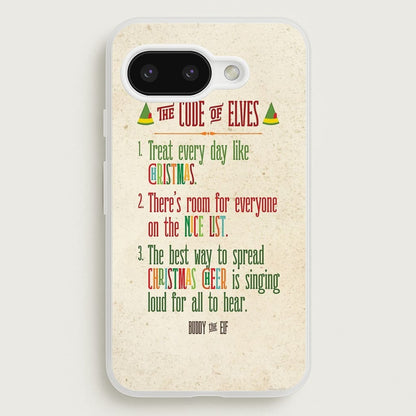 The Elf Code - Elf  - Christmas Phone Case for Google Pixel 9a