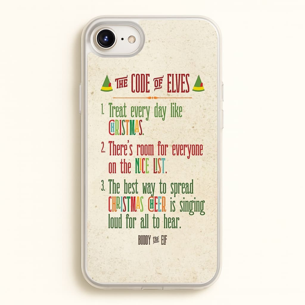 The Elf Code - Elf  - Christmas Phone Case for iPhone 6 / 7 / 8 / SE