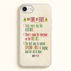 The Elf Code - Elf  - Christmas Phone Case for iPhone 6 / 7 / 8 / SE
