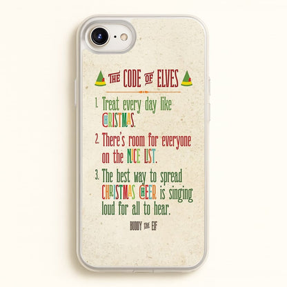 The Elf Code - Elf  - Christmas Phone Case for iPhone 6 / 7 / 8 / SE