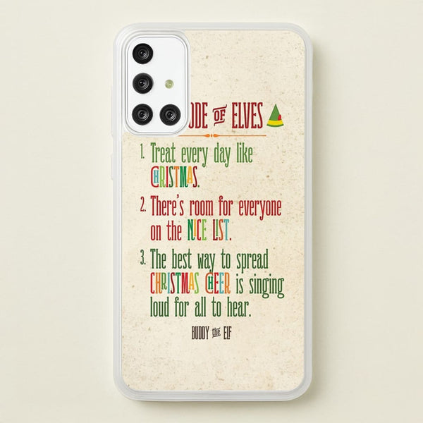 The Elf Code - Elf  - Christmas Phone Case for Galaxy A71