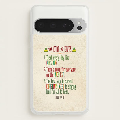 The Elf Code - Elf  - Christmas Phone Case for Google Pixel 9 Pro XL