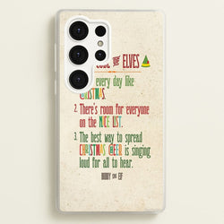 The Elf Code - Elf  - Christmas Phone Case for Galaxy S25 Ultra