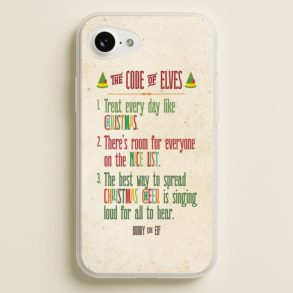 The Elf Code - Elf  - Christmas Phone Case for iPhone 16e