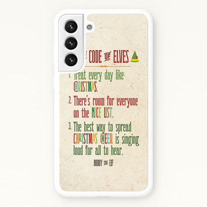 The Elf Code - Elf  - Christmas Phone Case for Galaxy S22 Plus