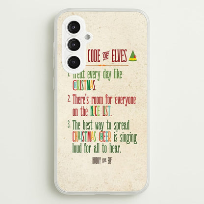 The Elf Code - Elf  - Christmas Phone Case for Galaxy S23FE