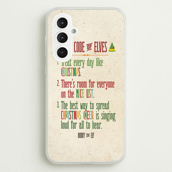 The Elf Code - Elf  - Christmas Phone Case for Galaxy S23FE