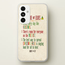 The Elf Code - Elf  - Christmas Phone Case for Galaxy A55