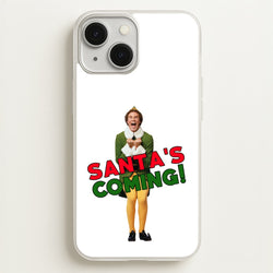 Buddy The Elf - Santa's Coming!  - Christmas Phone Case for iPhone 13 Mini