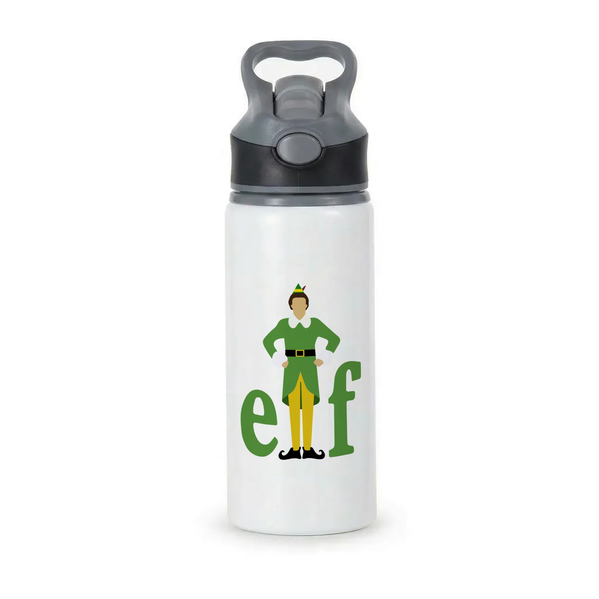 Elf Logo Active Water Bottle - Black