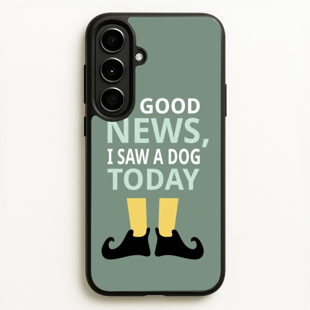 I Saw A Dog Today - Elf  - Elf Phone Case for Galaxy A56