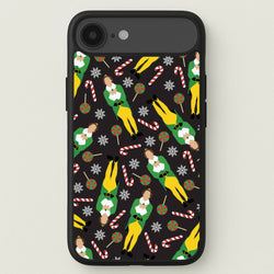 Elf Candy Cane Pattern Phone Case for iPhone 17 Air