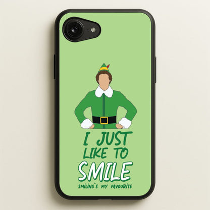 I Just Like To Smile  - Elf Phone Case for iPhone 16e