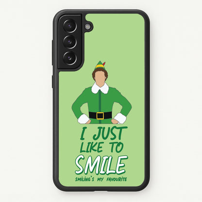 I Just Like To Smile  - Elf Phone Case for Galaxy S21 Plus